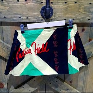 🇯🇲 Jamaican Flag Kilt Wrap Skirt "David Dalrymple for Patricia Field" / Medium